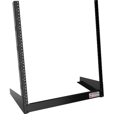 Hammond Hammond 12U 2 Post Desktop Rack HDR12UBK