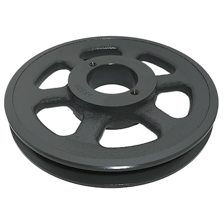 B&B Manufacturing Bushing 1 Groove V-Belt Pulley 6.45 inch OD AK66H