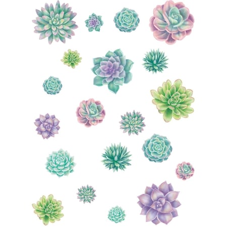 Roomfactory Rustic Bloom Succulents Accents - Assorted Size, 3PK RO2575046