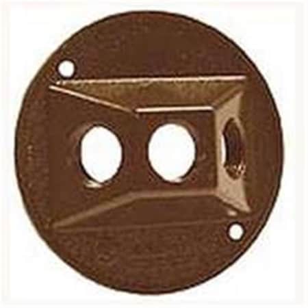 Gizmo Weatherproof Round Cover 3-1/2In Bronze 5197-2 GI425364