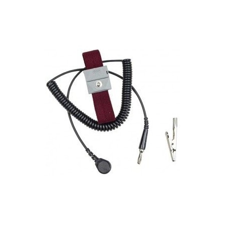 Desco Wrist strap w/ 10ft coiled cord 2224