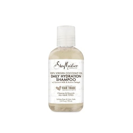 Shea Moisture 100 Percent Virgin Coconut Oil Shampoo, 3.2 Fluid Ounce, 24PK 68413067