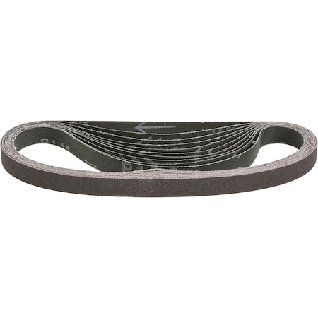 Grizzly 1/2" x 18" A/O Sanding Belt 120 Grit, 10PK T25732