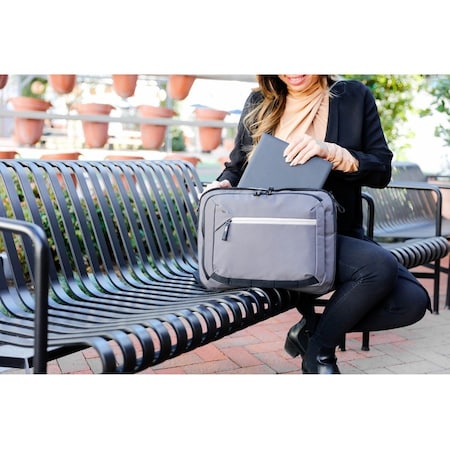 Targus 13-14 INCH CITY FUSION CONVERTIBLE SLING MESSENGER BAG BLACK 15.6 INCH TBM571GL