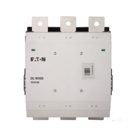 Eaton Definite Purpose Contactor, 3 P, Non-Reversing, 3 Phase, Spring Cage Terminals XTCEC10N22A