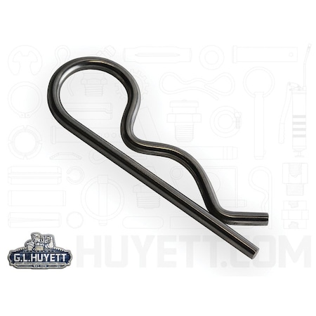 Huyett Bridge Pin, 302/304SS, .125 Wire Dia x 2.5 L x .630 In Eye Dia x Fits 5/8 to 7/8 Shft BPS-227
