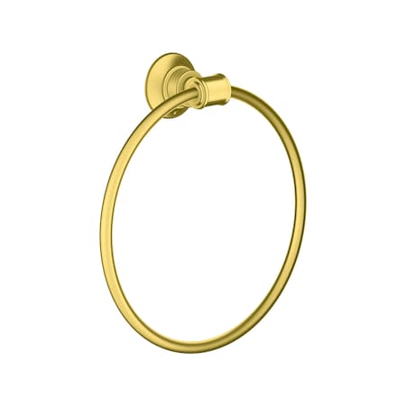 Axor Montreux Towel Ring in Brushed Gold Optic 42021250