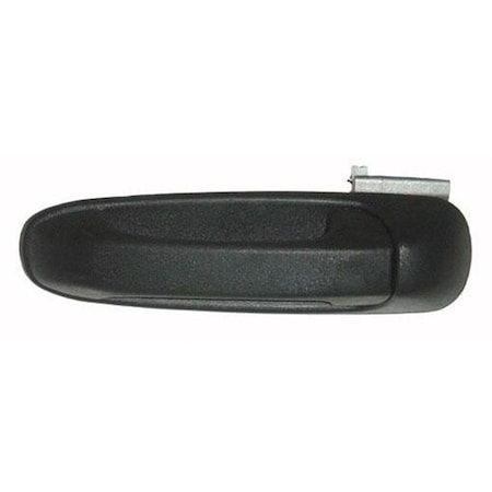 Sherman Parts Left Hand Outer Rear Door Handle for 2004-2009 Durango, Black SHE329B-137BL