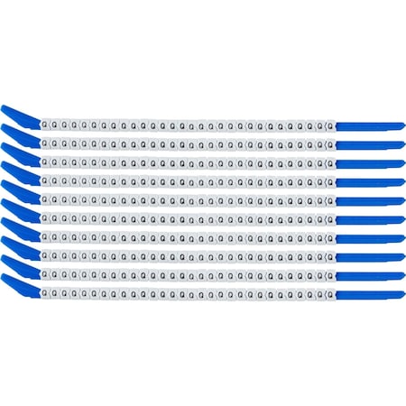 Brady ClipSleeve Wire Markers Size 13 Nylon 14 AWG - 14 AWG, Q Pack of 300 Each, 300PK SCN13-Q
