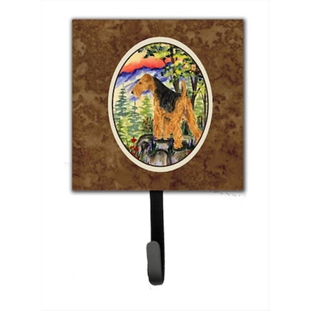 Carolines Treasures Welsh Terrier Leash Holder Or Key Hook SS8228SH4