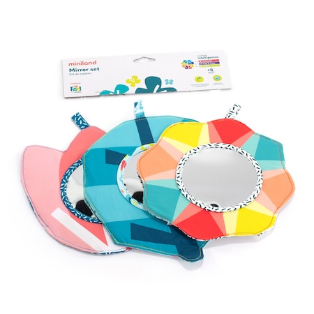 Miniland Feel to Learn Mirrors, 3-Piece Set 97332