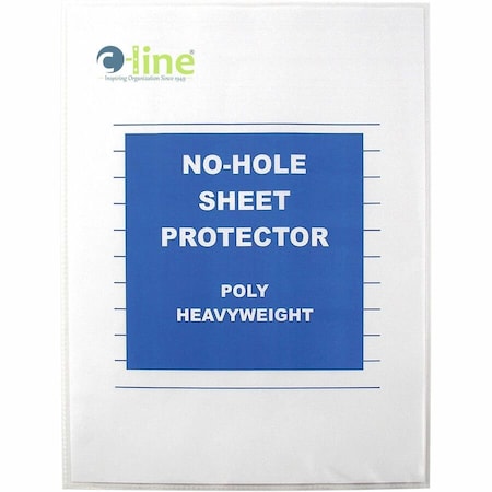 C-Line Products NoHole Poly Sheet Protectors, No Color, 25PK CLI62907