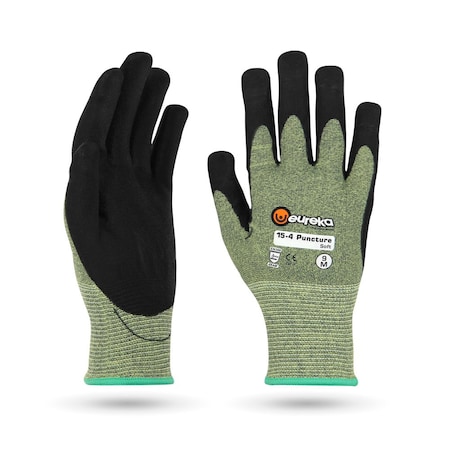 Eureka Safety Cut-Resistant Glove w/Puncture Back, Cut Level A7 , 8 1 PR 15-4PSOFT-8