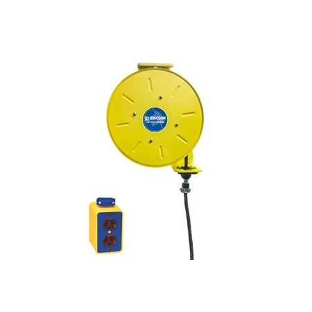 Ericson CBL RL, 50FT 12/3 SJOW W/BX, (2)5-15 RCP 4123-50-B