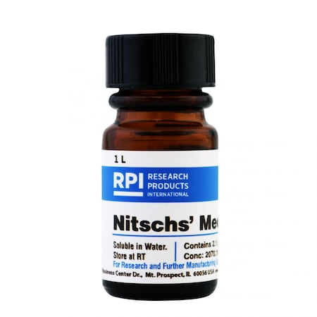 Rpi Nitschs' Medium, Powder, Makes 1 Liter N12070-1.0