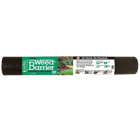 Dewitt BARRIER WEED 30YR BLK 3X150FT DWB303150