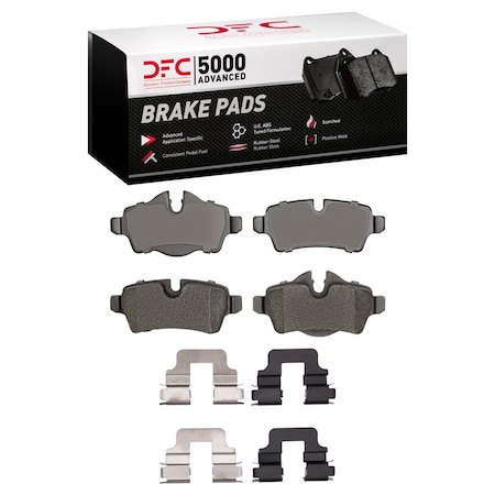 Dfc 5000 Advanced Disc Brake Pad Set,  1551-1309-01