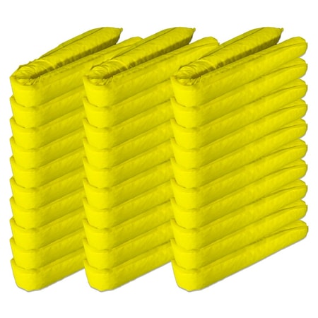 Chemsorb Hazmat Absorbent Diking Tubes, 30PK SP80HZ-S348-30