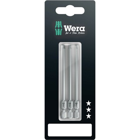 Wera 867/4 Z SB Bits, TX 15 x 89 mm, 3 pieces 5073471001