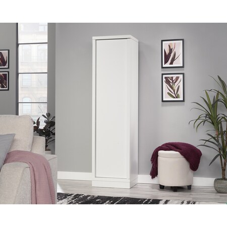Sauder Merton Hall 19in w 1-Door Pantry White 3a 443652