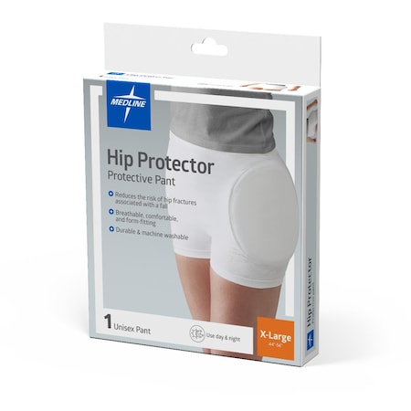 Medline Premium Hip Protector, Size XL, for 44in-56in Waist HIPPROTXLZ