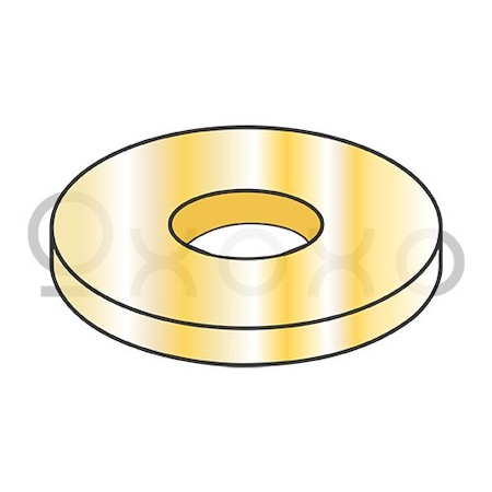 Oxoxo 6 Military Machine Screw Washer Light Series AN960 L Cadmium Yellow, 5000PK 256597