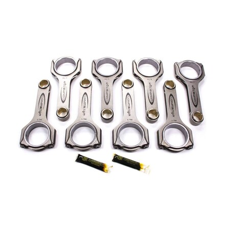 Backseat CSA6200DS2A2AH Small Block Chevy Forged H-Beam Rods, 6.200 - 2.100 BA3610857