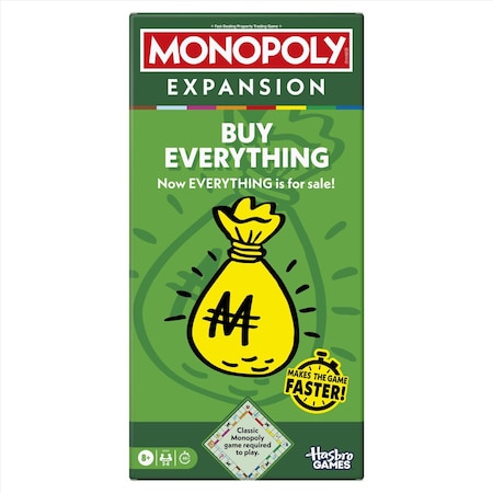 Hasbro Monopoly Expansion Buy Everything Board Game HSBG0720