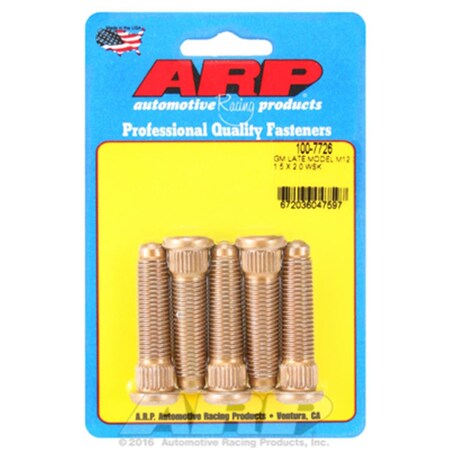 Whole-In-One 1007726 0.31 in. Wheel Stud Kit for GM Late Model WH3555903