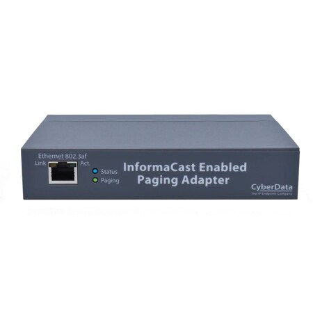 Cyberdata InformaCast Enabled InformaCast Paging Adapter 011280 11280