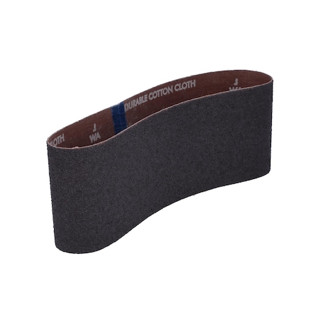 Norton Abrasives Sanding Belt, 4" W, 24" L, Coated, Aluminum Oxide, 36 Grit, Extra Coarse, R215 Metalite 07660701745