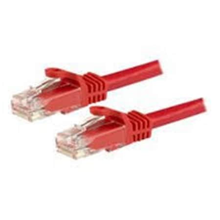 Ezgeneration 5 ft. Cat6 Red Snagless Ethernet UTP Cable EZ328626