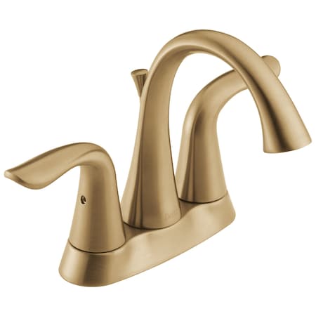Delta Lahara Two Handle Centerset Bathroom Faucet 2538-CZMPU-DST