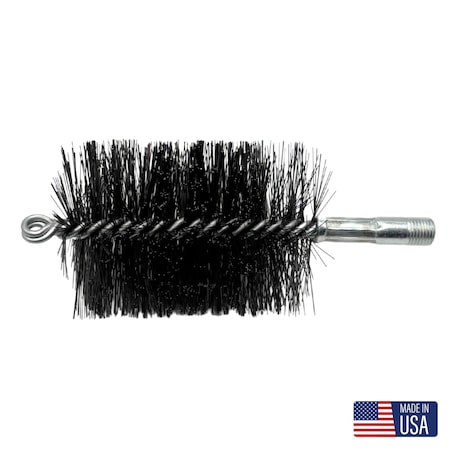Schaefer Brush Flue Brush, 3" dia., Tempered Wire 43328