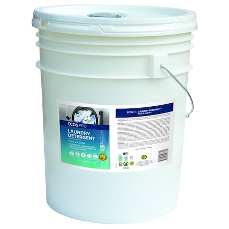 Ecos Pro Automatic Dishwashing Liquid, Bucket, 5 gal, Concentrated, Unscented PL9440/05