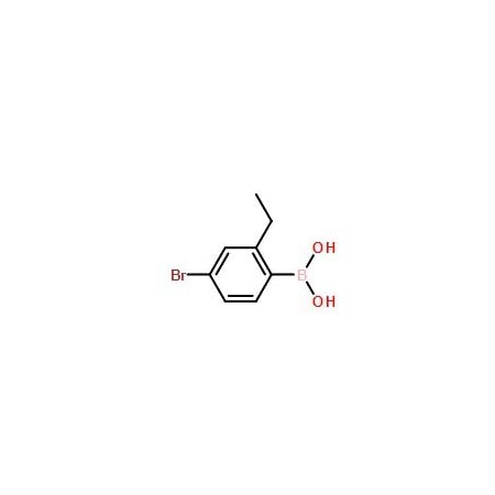 Ak Scientific 4-Bromo-2-ethylphenylboronic acid (500mg), CAS 1046861-62-4 Y3589-500mg