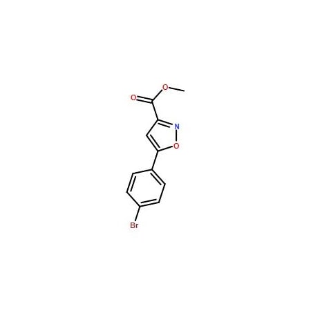Ak Scientific Methyl 5-(4-bromophenyl)isoxazole-3-carboxylate (5g), CAS 517870-15-4 7096AJ-5g
