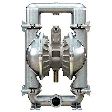 Versa-Matic AODDPump, 1/2inNPT, Santoprene, 185gpm E2SJYXYY0C-FP-ATEX
