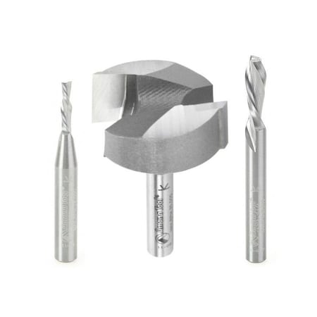 Axiom ABS201 - 3pc 1/4 shank CNC Starter Bit Set AX9-ABS201