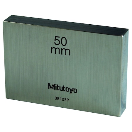 Mitutoyo Rect Steel, Asme 0, 50mm 611675-531