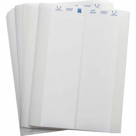 Brady LaserTab Polyester Lbls 0.9 in H x 3 in W White 50/PK, 1000PK LAT-32-747-1