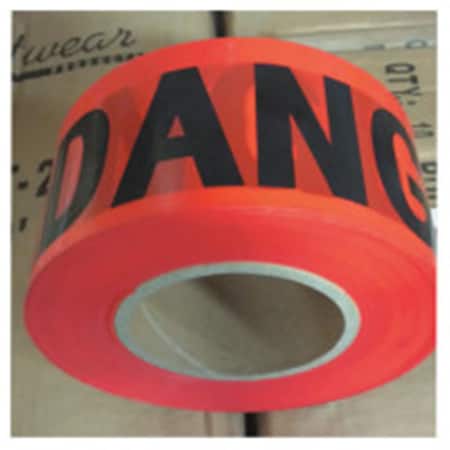 Anchor Brand 3 in. x 1000 ft. Economy Barrier Tape, Red 101-R10003