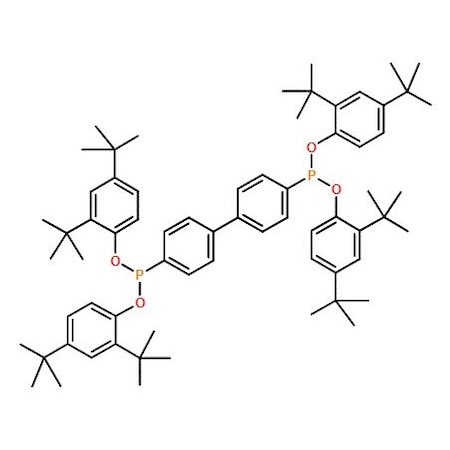Ak Scientific Tetrakis(2, 4-di-tert-butylphenyl) [1, 1'-biphenyl]-4, 4'-diylbis(phosphonite) (25g), CAS 38613-77-3 Z4690-25g