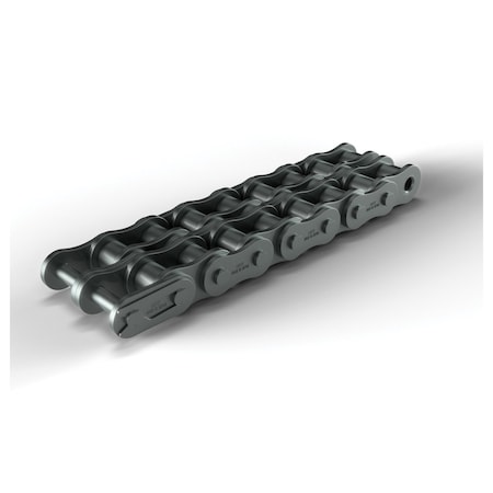 Hkk Chain 18-Pitch Coupling chain, 5/8 in Pitch, 0.4 in Dia x 3/8 in W Roller, Alloy Steel CC5018