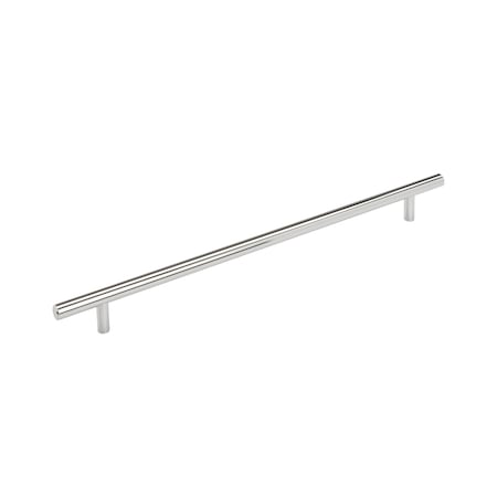 Amerock Bar Pulls 12-5/8 in 320 mm Center-to-Center Polished Chrome Cabinet Pull BP1901426