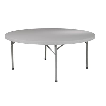 Office Star Products 71" Round Resin Multi Purpose Table BT71Q