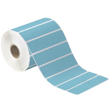 Tape Logic 4 x 1in Blue Desktop Direct Thermal Label, 12PK THD379