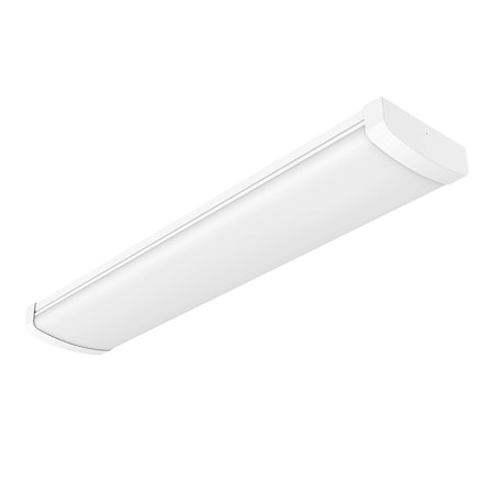 Metalux Achieva Wrap Selectable Series Wrap Light, 0.18 A, 120/277 V, 49.5 W, LED Lamp, 4254, 6543 Lumens 4AWWS-L3C3-UNV