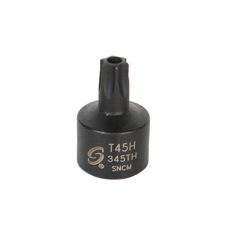 Sunex 3/8 in Drive T45H Stubby Tamperproof Internal Star Impact Socket 345TH