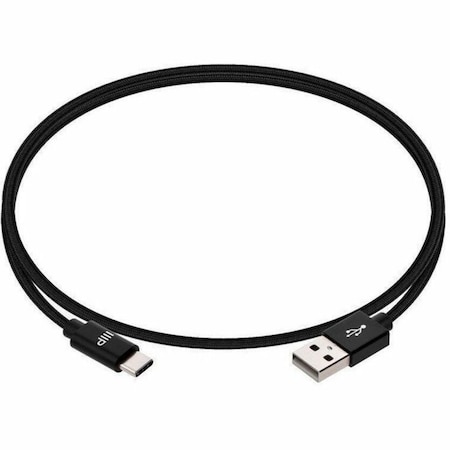 Monoprice PALETTE SERIES USB 2.0 TYPE-C TO TYPE-A CHARGE AND SYNC NYLON-BRAID CA 38899